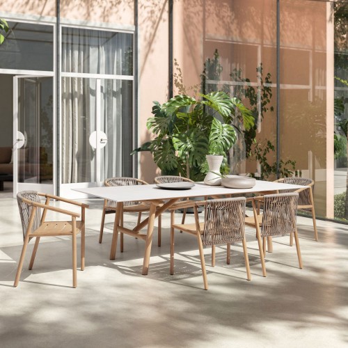 Masa pentru dining exterior Ditre Italia, Isamu